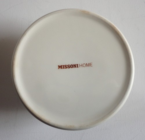 Modern Missoni Home Bianco Nero Porcelain Black White Flower Sugar Bowl Lid - 第 6/15 張圖片