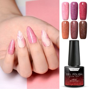 T-TIAO-CLUB-6ml-Glitter-UV-LED-Gel-Polish-Soak-Off-Nail-Art-Varnish-Manicure-DIY
