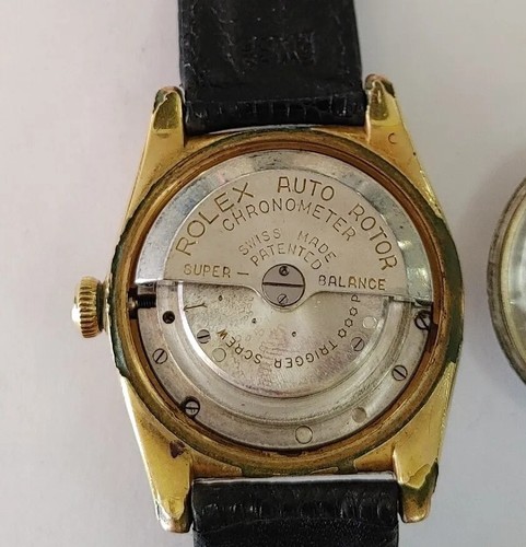 Rare Rolex Osyter Perpetual Men's Automatic Watch 32mm Working ~ Bubble Back - Picture 15 of 19