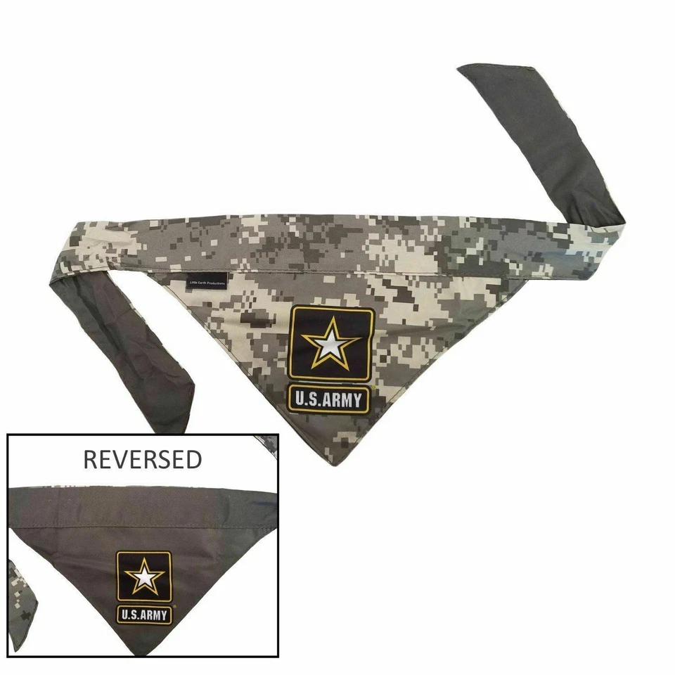 LITTLE EARTH U.S. Army Pet Reversible Bandana