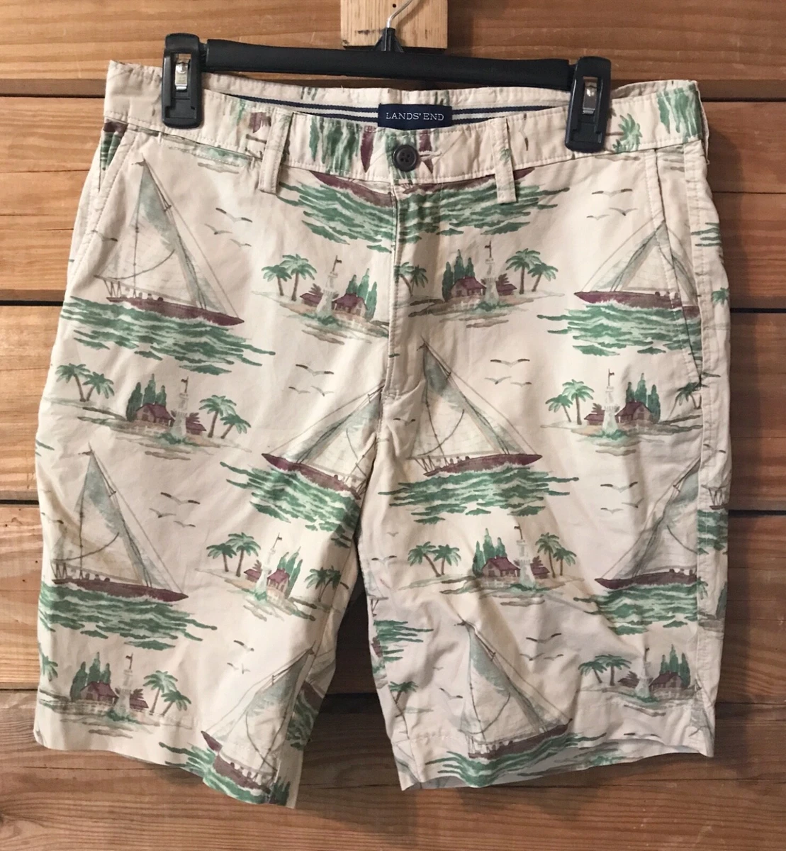 Lands end store mens shorts