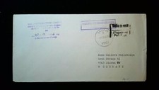 ʘ Jugoslawien 1986 SKOPJE Postbüro (Briefmarken 9.35)