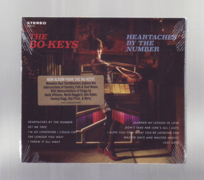 (CD) THE BO-KEYS - Heartaches By The Number / Digipak / NEW