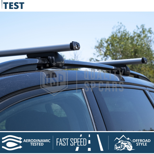 Barre Portapacchi Portatutto per Gran Vitara 1 in ALLUMINIO GoodYear con ANTIFUR - Foto 6 di 12
