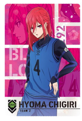 スタージンガー手帳　レア BLUE LOCK Trading Card W#1 1-04 Hyoma Chigiri BANDAI Japan | eBay