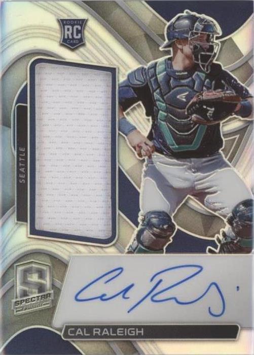 2022 Panini Chronicles - Spectra Rookie Jersey Autograph Cal Raleigh ...