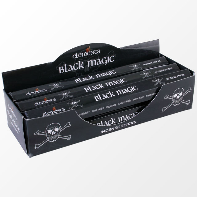 ELEMENTS Black Magic Incense Joss Sticks. 20 Sticks 1 Pack. for sale