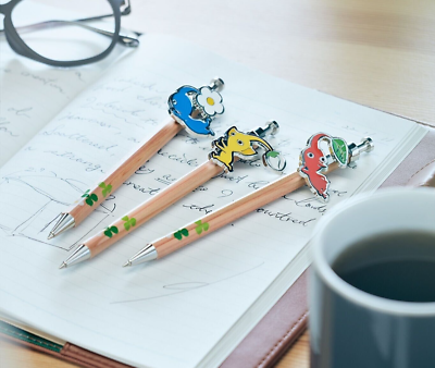 Pikmin 3 types of Ballpoint pen Red &Yellow & Blue /Nintendo Tokyo Pikmin 3 types of Ballpoint pen Red &Yellow & Blue /Nintendo Tokyo
