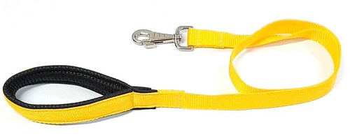 Dog Lead Padded Handle 45" 76" Short Leash 20 Colours Strong 25mm H/D Webbing - Picture 25 of 47