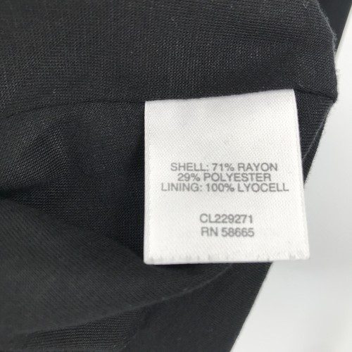 Classiques Entier Womens Dress 12 Black Shift Sleeveless Lined Canada - Picture 22 of 23