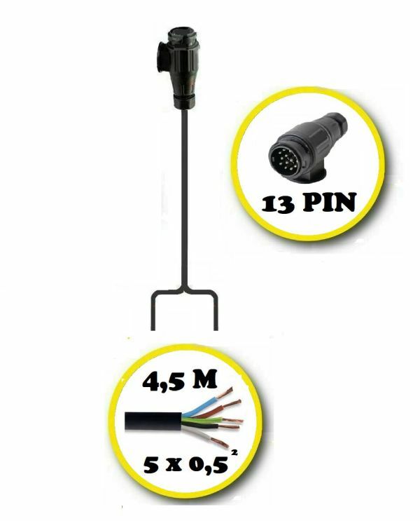Anhänger 13 Polig Kabel Anhängerstecker 13 Polig Mit Kabel - Die