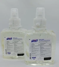 2 Refills PURELL 6582 1200 ml HEALTHY SOAP Antimicrobial Foam for CS6 New