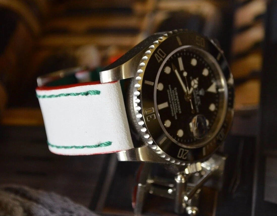 Genuine rolex rubber strap store