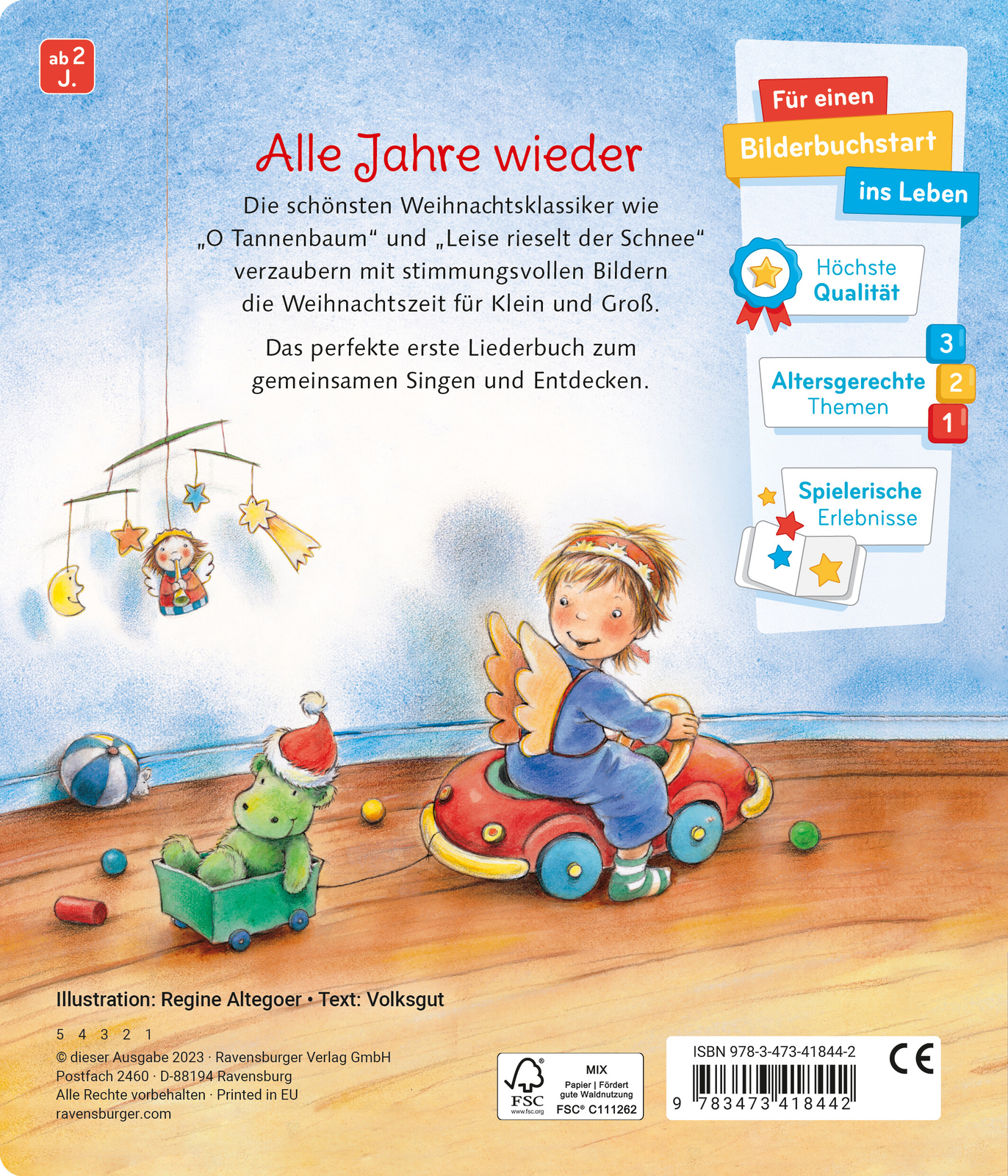 Thumbnail - Regine Altegoer; Volksgut / Eine Weihnachtliche Liedersammlung Für Die