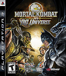 PlayStation 3 : Mortal Kombat vs. DC Universe VideoGames - Photo 1 sur 1