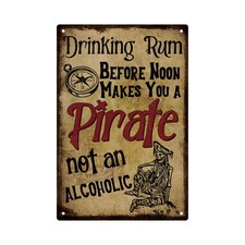  Vintage Metal Wall Art Sign Vintage Tin Metal Signs Home D cor 8x12 Wall Art Ru