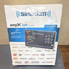 SiriusXM Onyx EZR Satellite Radio Vehicle Kit SXEZR1V1 Easy-To-Install Display