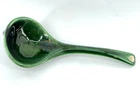 Vintage Ladle Green 10"  Pottery Soup McCoy? Tureen (Ladle ONLY)