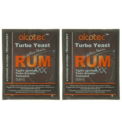 Alcotec Distiller s Yeast Rum with Glucoamylase  (Pack of 2)