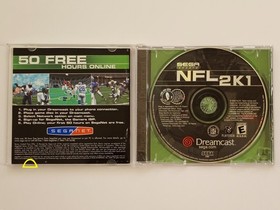 NFL 2K1 black label CIB