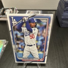 Bowman 2024 Mookie Betts Los Angeles Dodgers #40 Base Set MLB Baseball Card