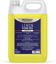 McKLords Commercial - Lemon Floor Gel - 2.5 Litre 5.44 per litre