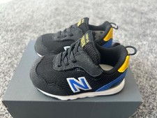 New Balance Kids' Toddler 515 NEW-B Hook Loop Shoe Size 3 Black New