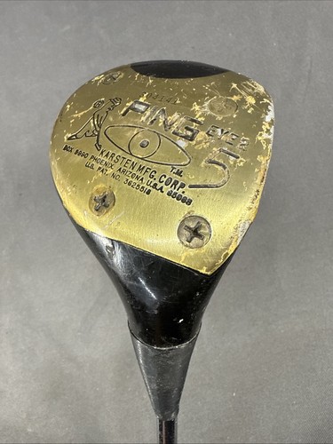 Ping Eye 2 Fairway Wood & Driver Set 1/ 3/ 5 Woods Steel Right Handed Vintage - Picture 23 of 24