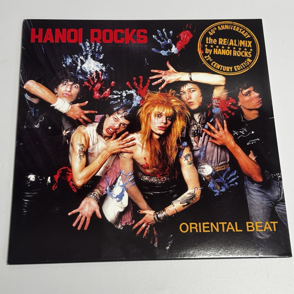 Hanoi Rocks - Oriental Beat 40th Anniversary Blood Red Vinyl