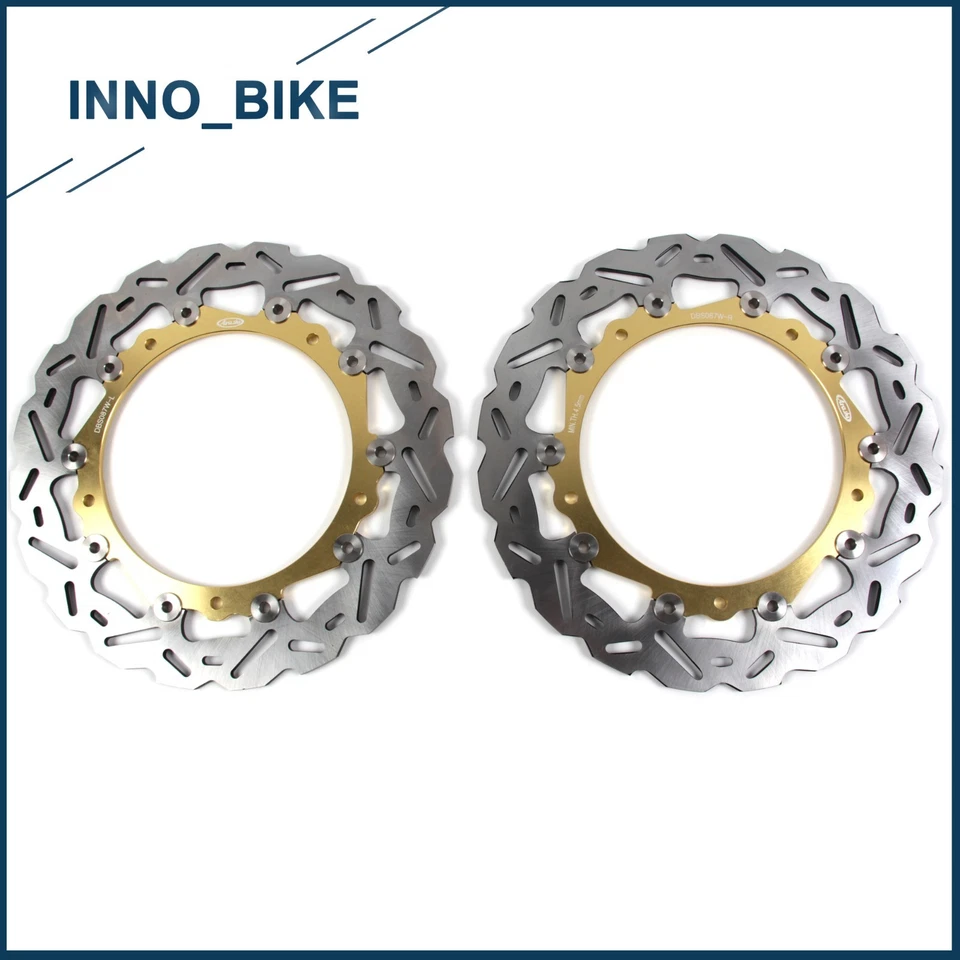 Front Rear Brake Rotors For BMW R1200RT 2005-2013 R1200ST 2005-2008 R1200S 06-08 - Image 2 of 4