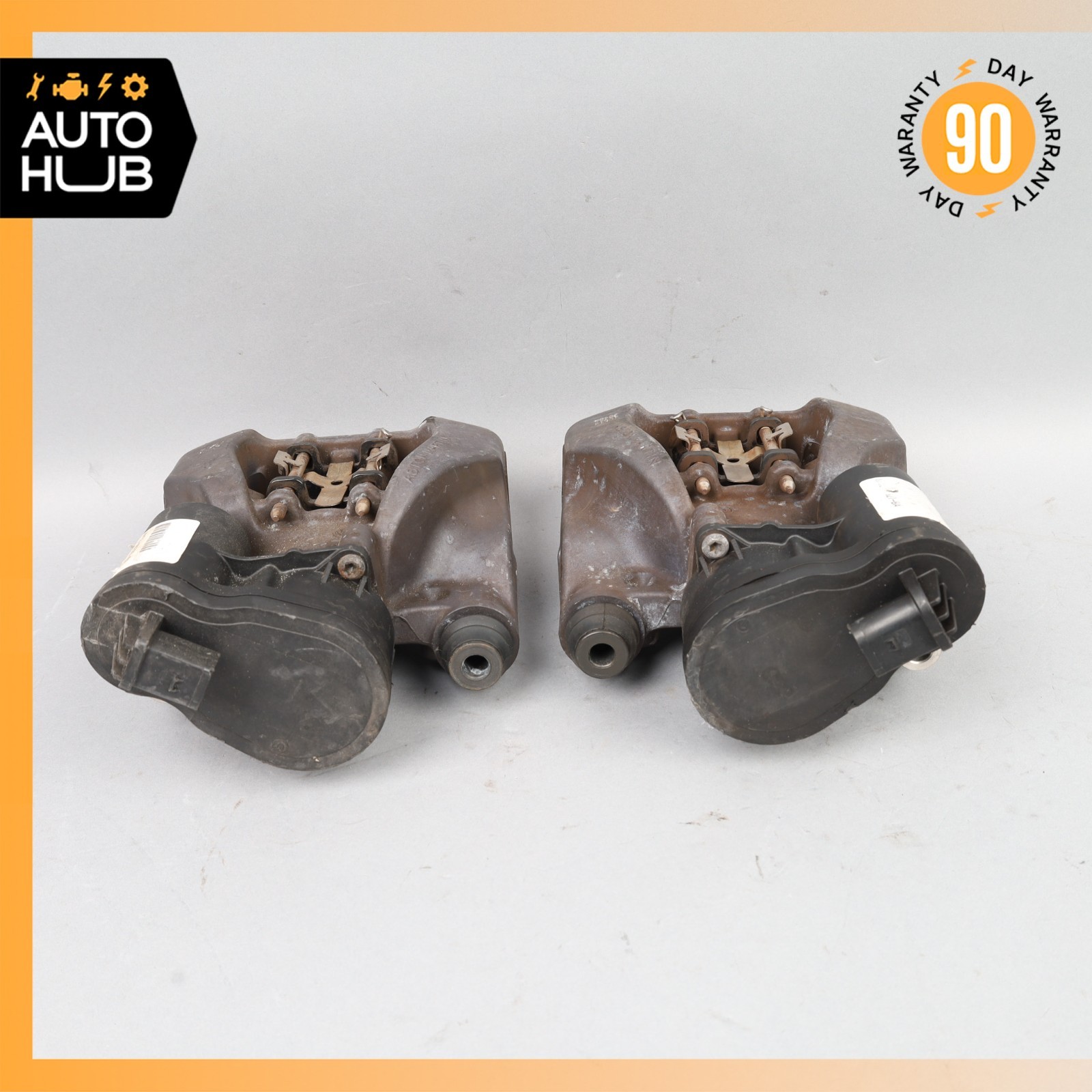 17-24 Aston Martin DB11 DBS Parking Brake Calipers Set HY532K328BA OEM