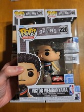 Funko Pop San Antonio Spurs VICTOR WEMBANYAMA # 220 TARGET CON 2026 READ