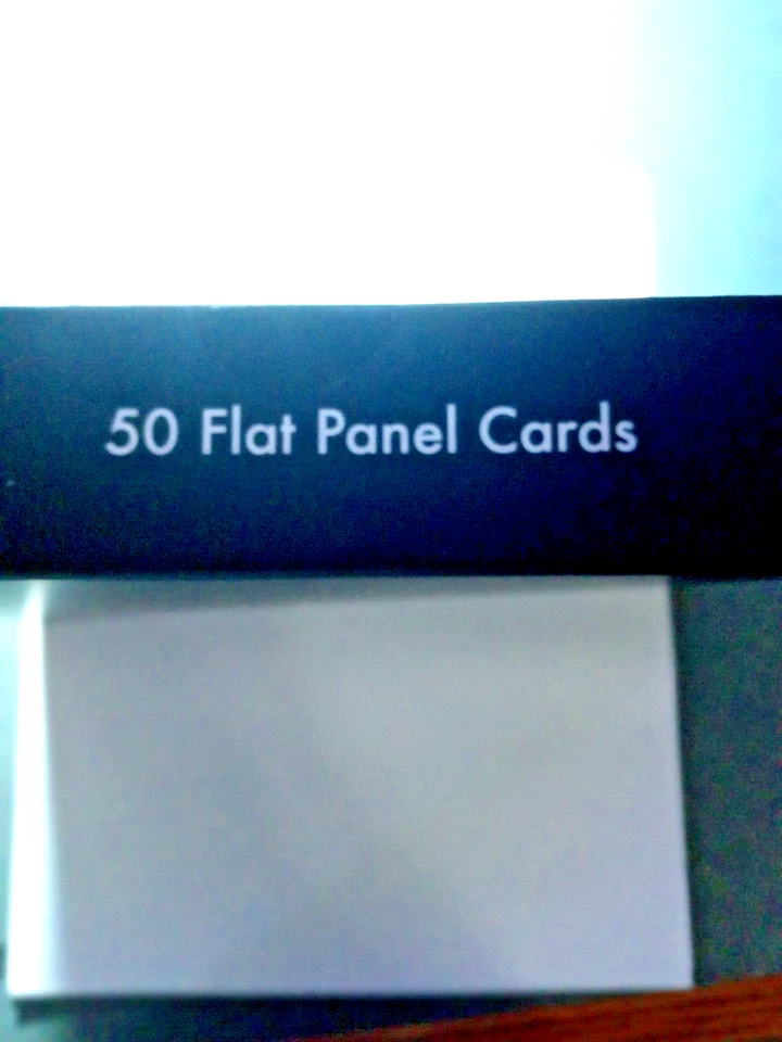 Punch Studio Flat Panel cards with Envelopes- box of 50 - Image 2 of 3