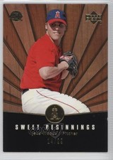 2004 Upper Deck Sweet Spot Beginnings Wood Variation 14/99 Jake Woods #120 0q3