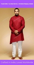 Mens Kurta Traditional Wear Cotton Ethnic Shirt Mens Kurta Shirt tunic Kurta