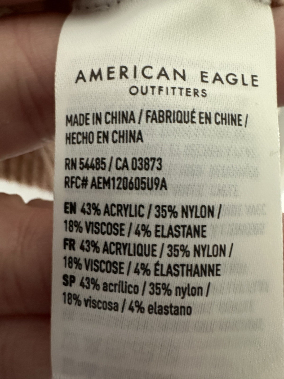 American Eagle Cropped Button Up Light Brown Card… - image 5