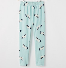 NWT 120 US 6-7 Hanna Andersson Make it Magic Unicorn Print Leggings