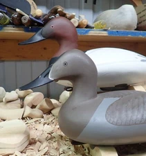 Flats Connotation Decoys by Jimmy Pierce of Havre de Grace MD