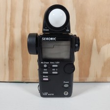    Sekonic L-508 Zoom Master Digital Light Meter Please READ Description