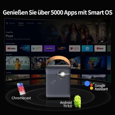 WEMAX  4K HDR10 Android TV Projektor, 3 Stund...