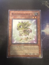 Babycerasaurus - POTD-EN022 - Common 1st Edition - Power of the Duelist LP YuGiO