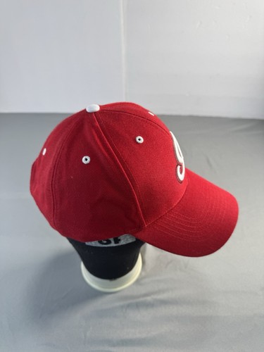 Cappello Cleveland Indians Scritta Lettera Rosso Regolabile MLB Baseball Twins Enterprise - Foto 4 di 6