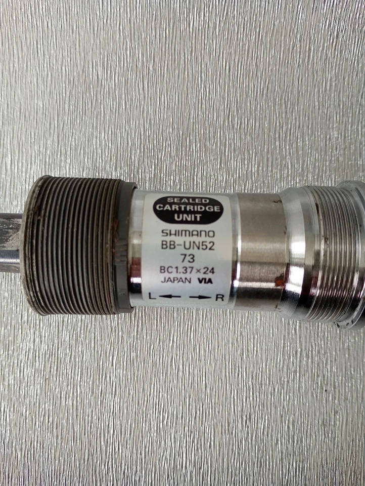 SHIMANO BB-UN52 73mm x 115mm BOTTOM BRACKET Square Taper Retro Mtb Bike z871 - Image 4 of 4