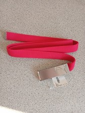 Damski pasek golfowy Puma. Krój na rozmiar. Różowy. 46 cali.