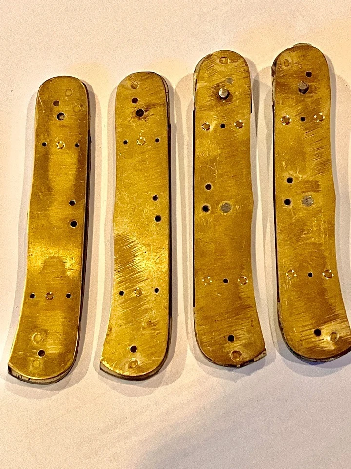 Cuchillo Escalas Hubertus CUERNO DE BÚFALO 11CM RARO. Manijas y otros Foto 4 de 4