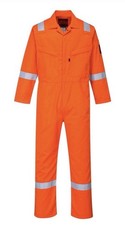 Image of Portwest AF50 Araflame  Anti-Static Coverall ORANGE 38in Chest/31in Leg BNWT
