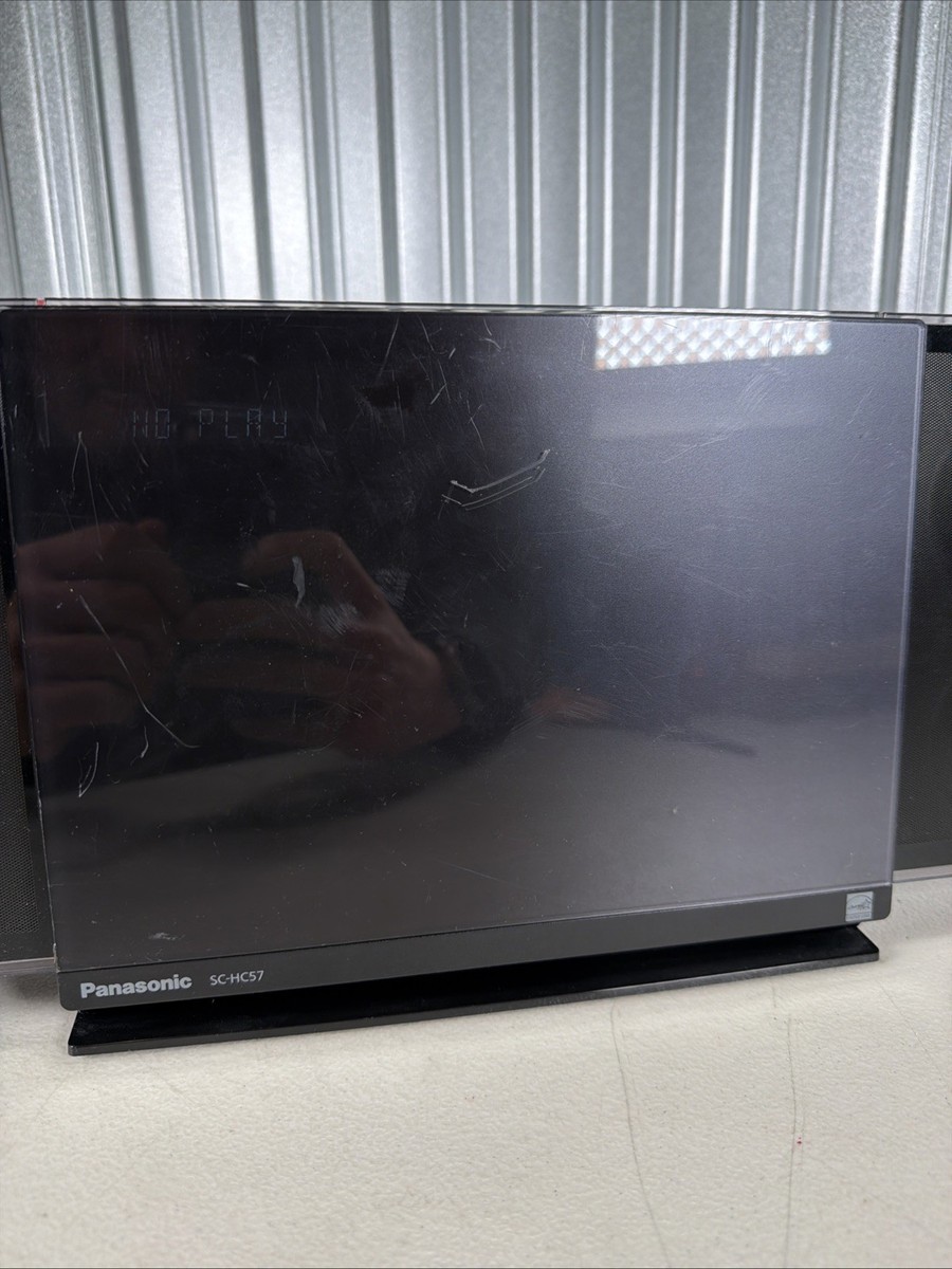 Panasonic SC-HC57 デジタルオーディオプレーヤー Panasonic Compact Stereo System SC-HC57 AirPlay FM Radio iPod Dock