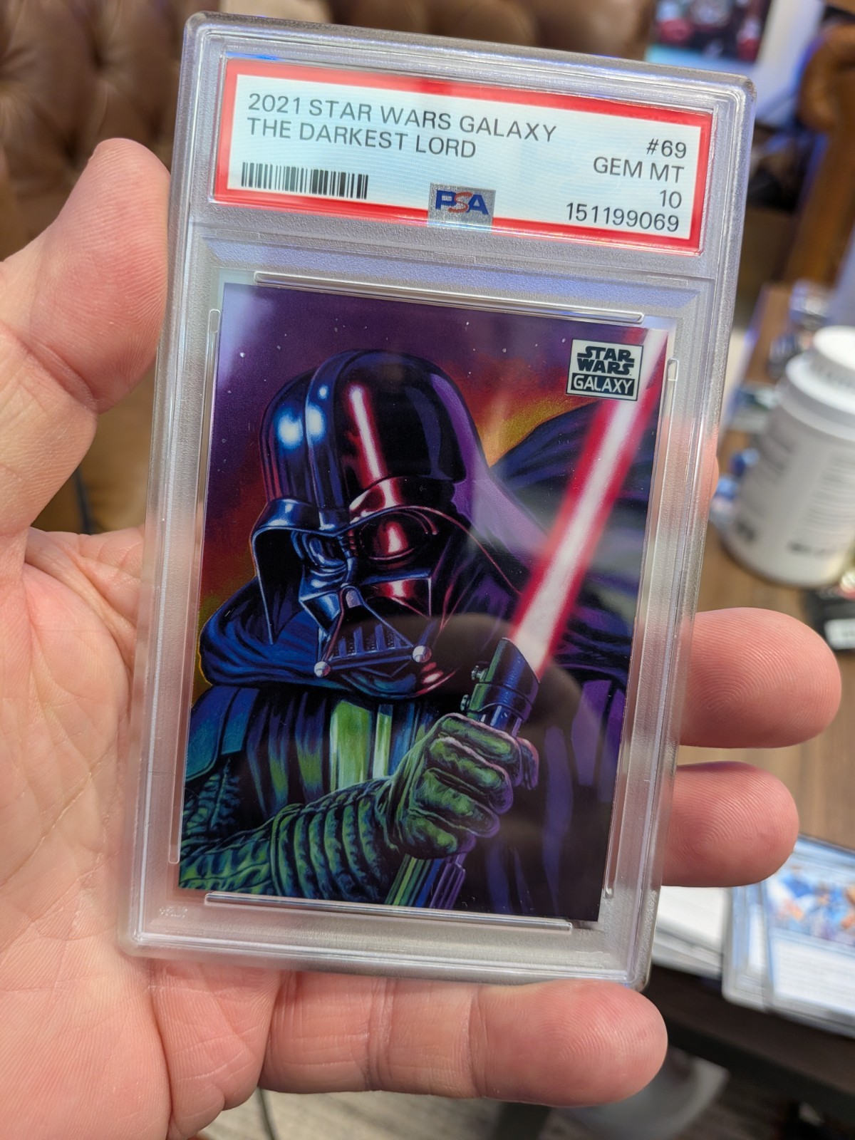 2021 Star Wars Galaxy The Darkest Lord #69 🔥PSA 10