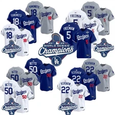 NEW 2025 Men's Dodgers World Series Champions Limited Jersey  (Duty-Free )