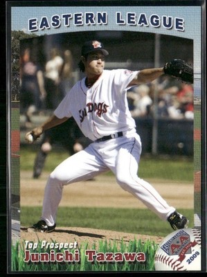 Junichi Tazawa 2009 Eastern League Top Prospects Set Card